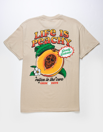 GRIM DAYS Peachy Mens Tee Primary Image