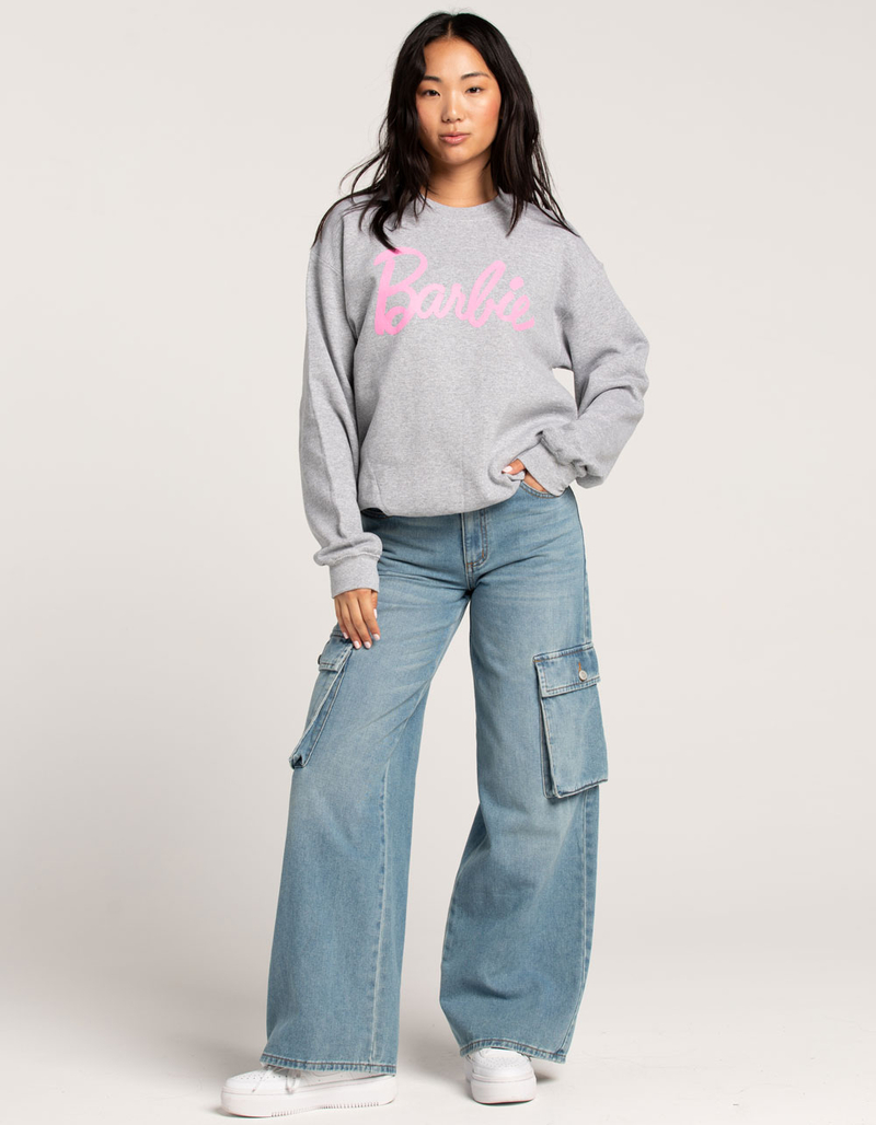 BARBIE Womens Crewneck Sweatshirt image number 6