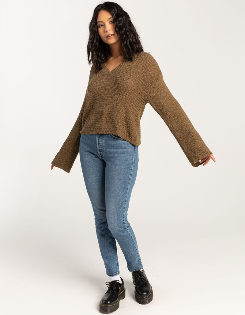 O'NEILL Sunny Paradise Womens V-Neck Sweater image number 1