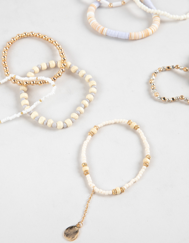 FULL TILT Multi Beaded Bracelet Set image number 1