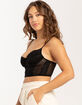 FULL TILT Womens Lace Corset image number 3