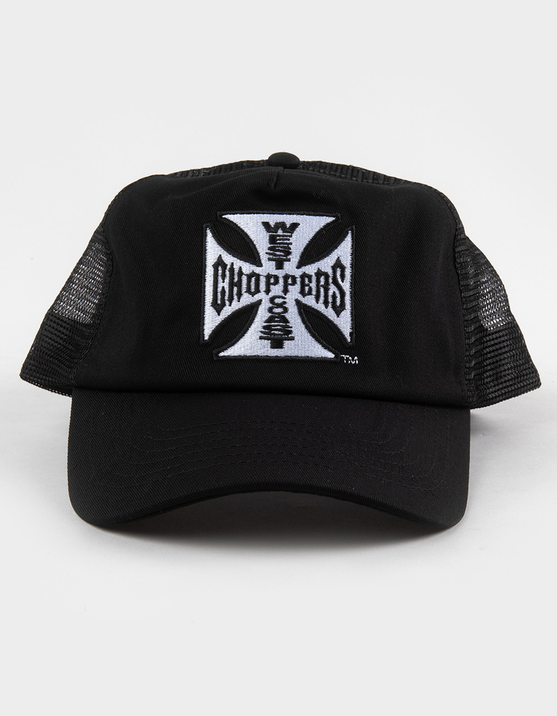 WEST COAST CHOPPERS Logo Trucker Hat image number 1