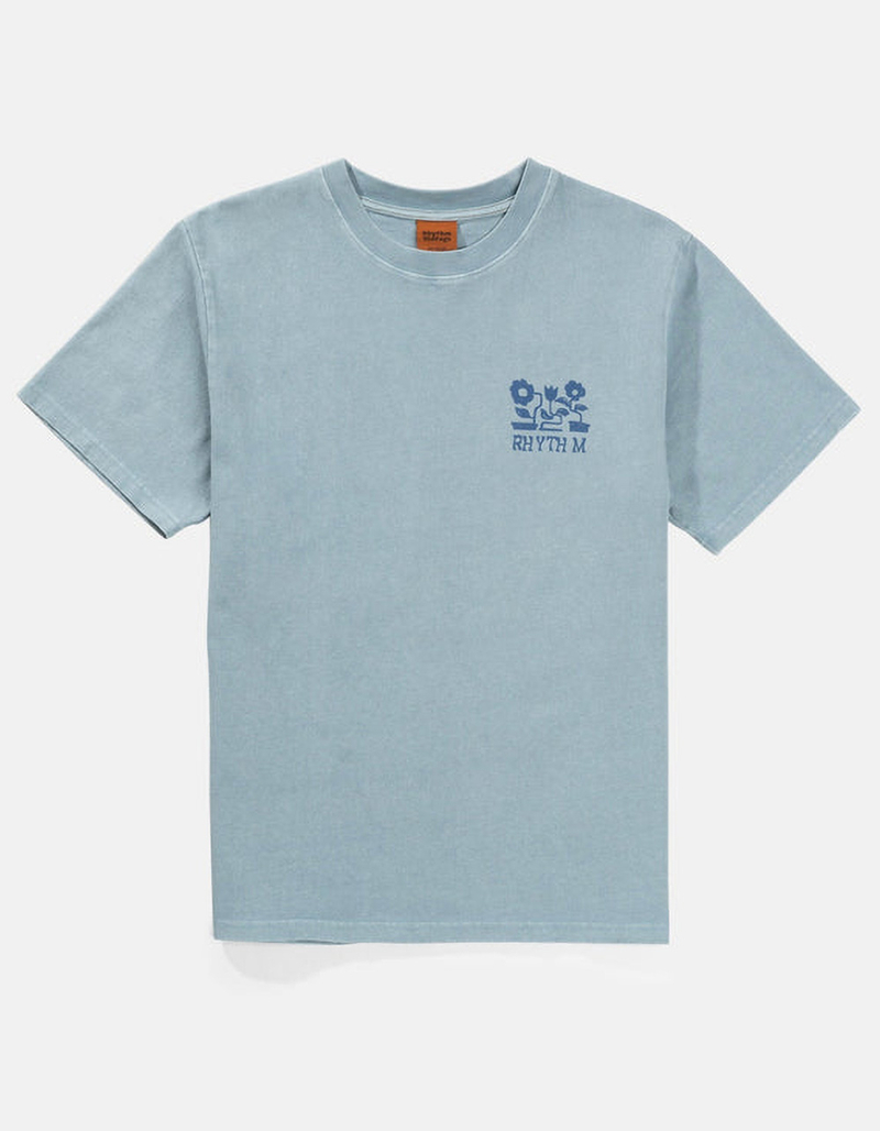 RHYTHM Flower Vintage Mens Tee image number 3