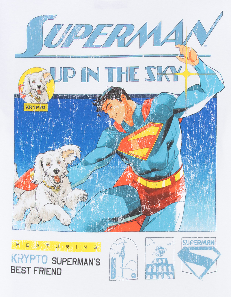 SUPERMAN Sky Mens Tee image number 1