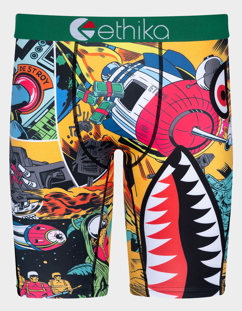 ETHIKA Bomber Villain Staple Mens Boxer Briefs image number 0