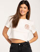 ICONIC ARIZONA Skull Mountain Womens Crop Tee image number 2