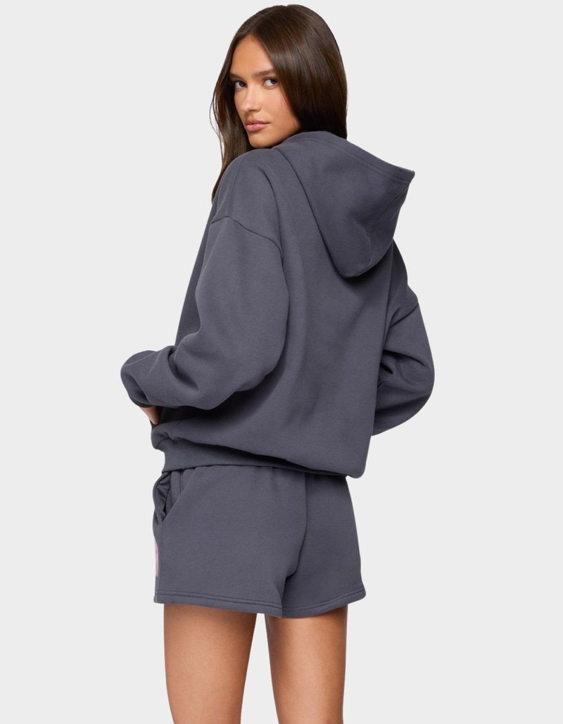 EDIKTED Orchid Babe Hoodie image number 2
