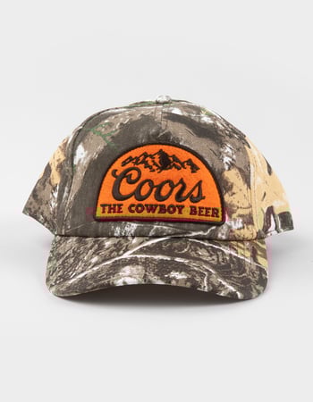 AMERICAN NEEDLE Coors Camo Roscoe Snapback Hat Alternative Image