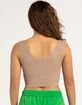 TILLYS Seamless Deep V Womens Tank Top image number 3
