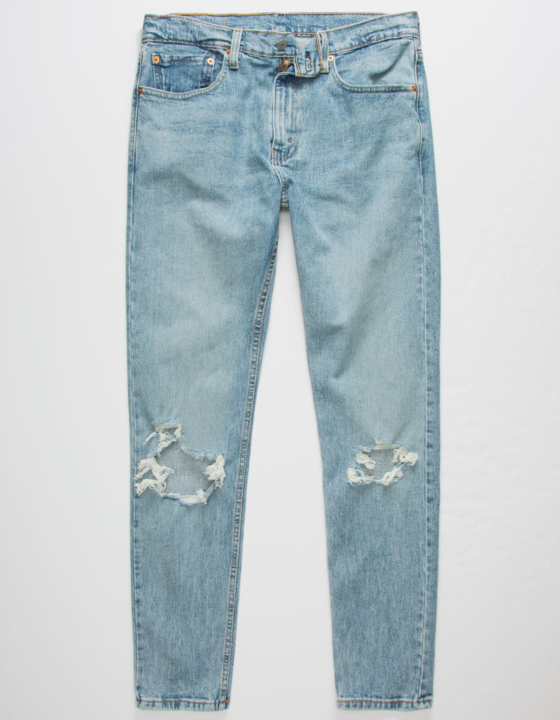 LEVI'S 512 Slim Taper Mens Ripped Jeans image number 0