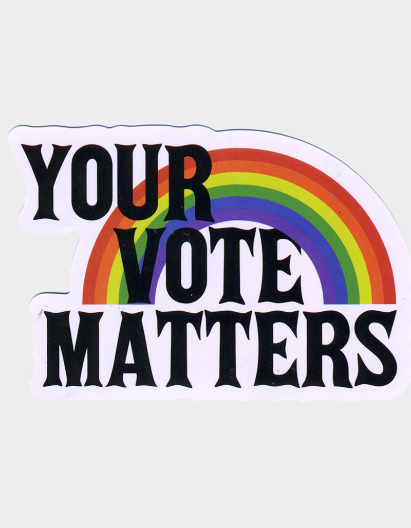 Your Vote Matters Sticker image number 1