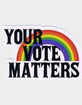 Your Vote Matters Sticker image number 2