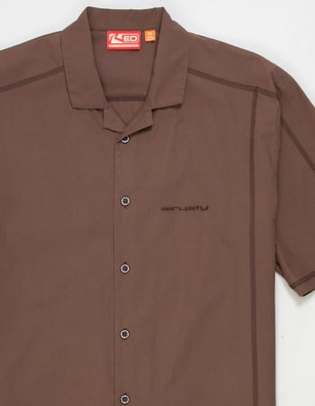 RUSTY Pedro Mens Button Up Shirt Alternative Image