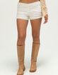 NECTAR CLOTHING Womens Ruffle Shorts image number 2