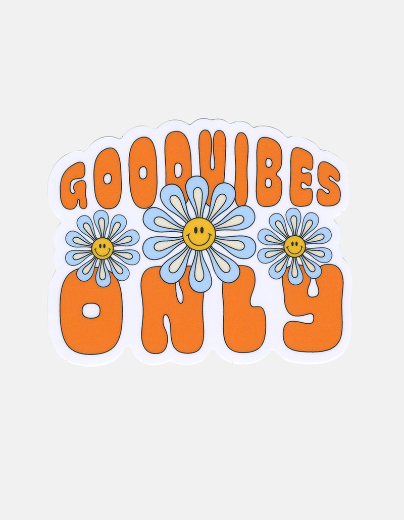 STICKER CABANA Good Vibes Only Sticker image number 0