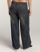 RSQ Womens Low Rise Slouch Wide Leg Tinted Jeans image number 4