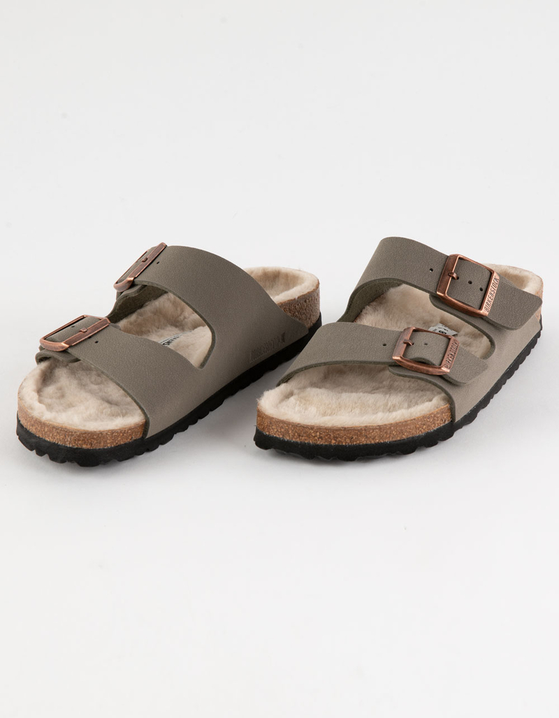 BIRKENSTOCK Arizona Shearling Womens Sandals image number 0