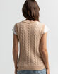 DAISY STREET Womens Knit Vest image number 3