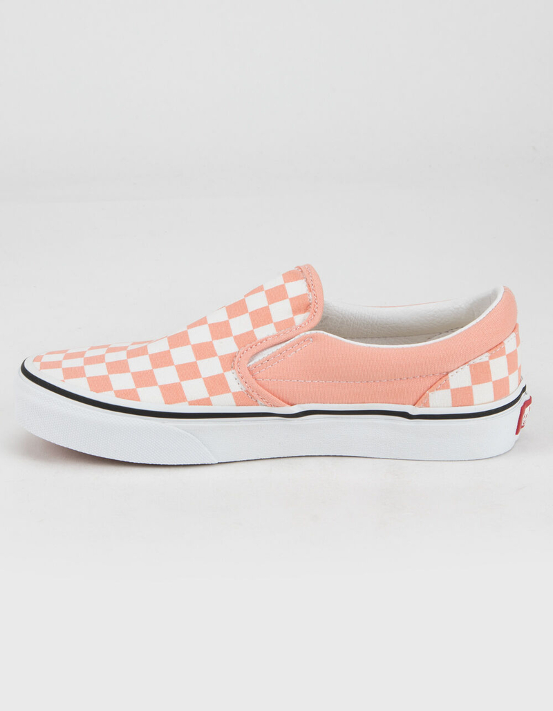 VANS Checkerboard Classic Slip-On Juniors Shoes image number 3