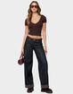 EDIKTED Theresa V-Neck Knit Top image number 5
