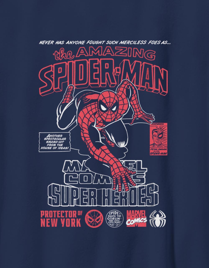 SPIDER-MAN Comics Outline Unisex Kids Tee image number 1