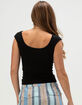 BOZZOLO Womens Scoop Neck Sleeveless Top image number 4