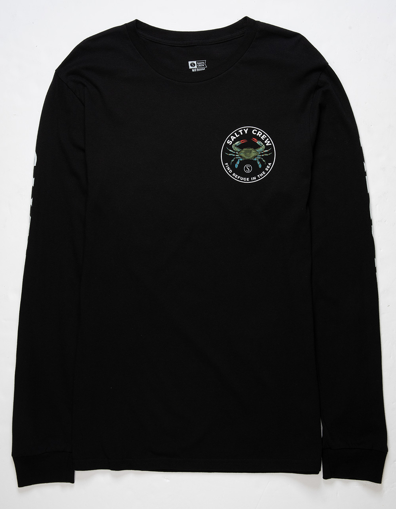 SALTY CREW Blue Crabber Premium Mens Long Sleeve Tee image number 1
