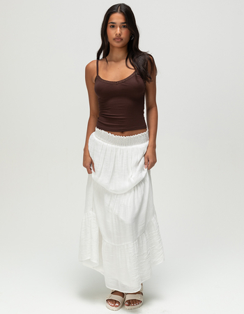 TILLYS Womens Lace Trim Cami Alternative Image
