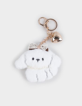 FULL TILT Plush Dog Bag Charm Primary Image