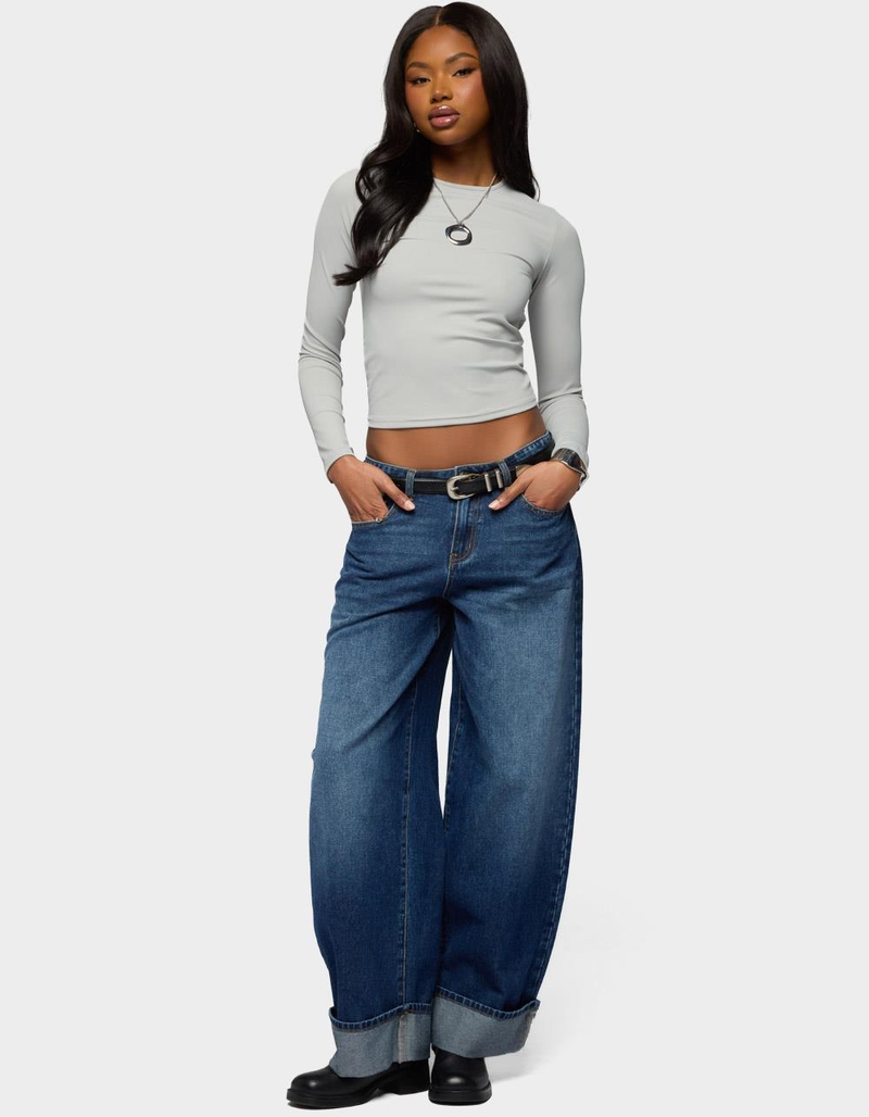 EDIKTED Tay Long Sleeve Top image number 3