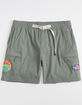 THE NORTH FACE Class V Mens Sage Belted Shorts image number 2