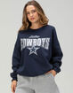 DALLAS COWBOYS Womens Crewneck Sweatshirt image number 1