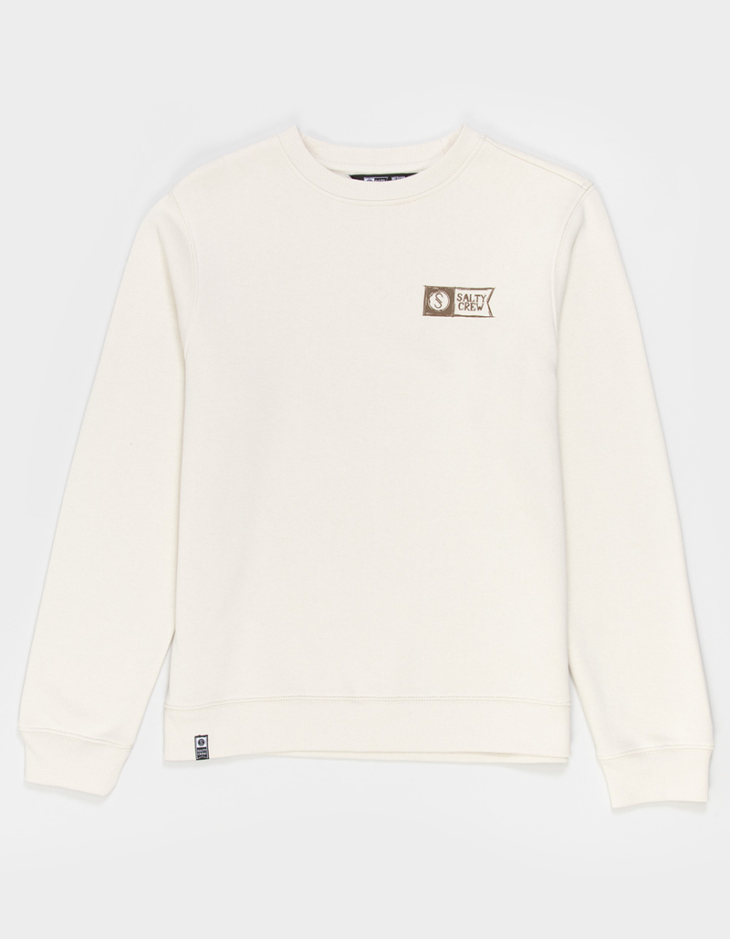 SALTY CREW Sketchy Alpha Boys Crewneck Sweatshirt image number 2