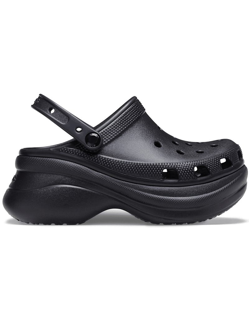 CROCS Bae Womens Platform Clogs - BLACK