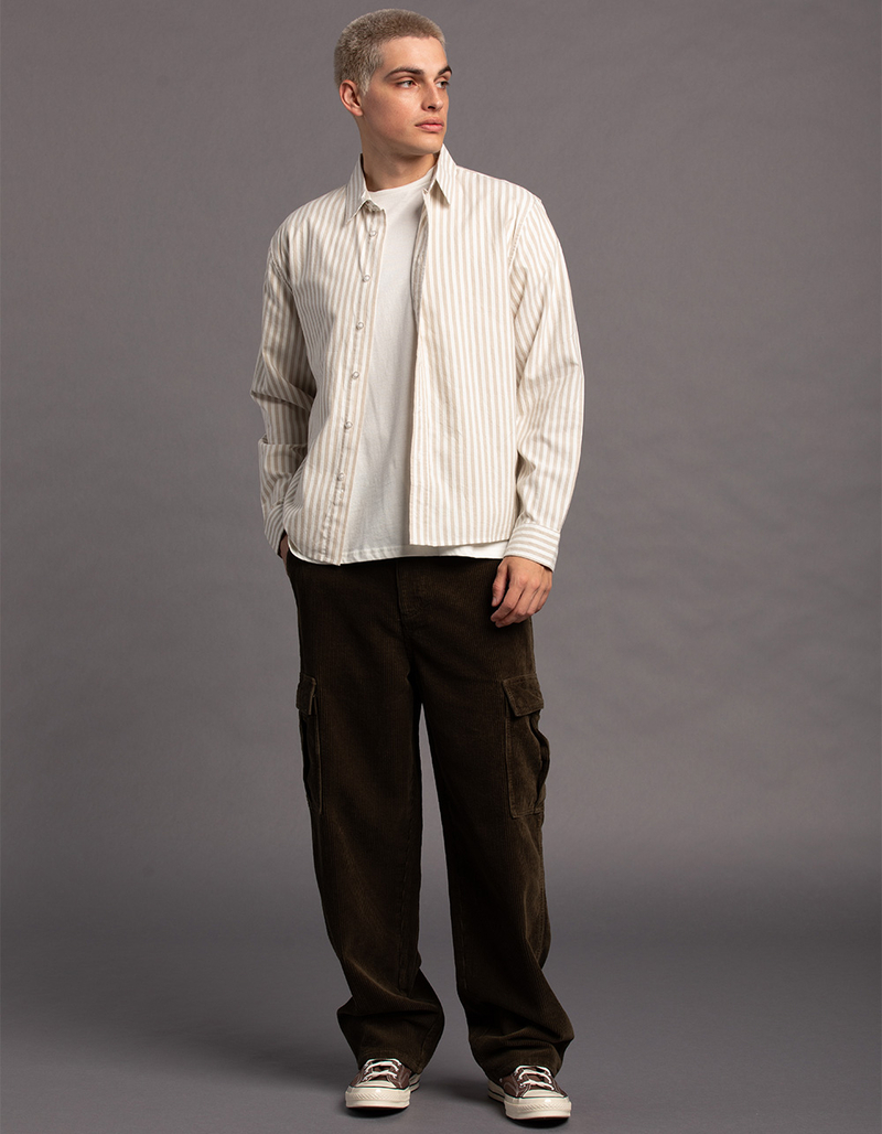 RSQ Mens Loose Corduroy Cargo Pants  image number 0