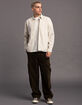 RSQ Mens Loose Corduroy Cargo Pants  image number 1