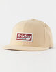 BRIXTON Steadfast HP Mens Snapback Hat image number 1