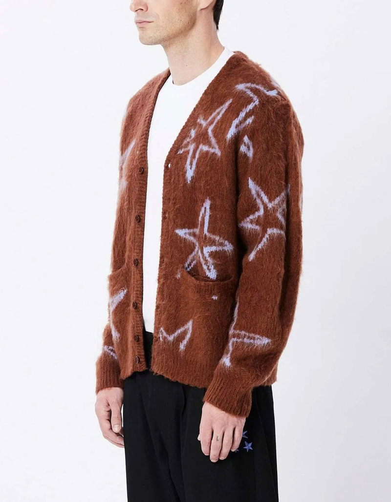OBEY Slint Mens Cardigan image number 3