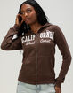 MADDEN GIRL California Womens Zip-Up Hoodie image number 1