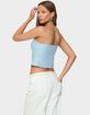 EDIKTED Metallic & Sequin Textured Tank Top image number 2