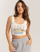 ROXY Sunrise To Sunset Womens Crop Tank Top image number 1