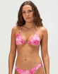 FULL TILT Mesh Triangle Bikini Top image number 5