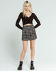 FULL TILT Plaid Pleated Tennis Skirt image number 1