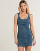RSQ Womens Denim Short Dress image number 1