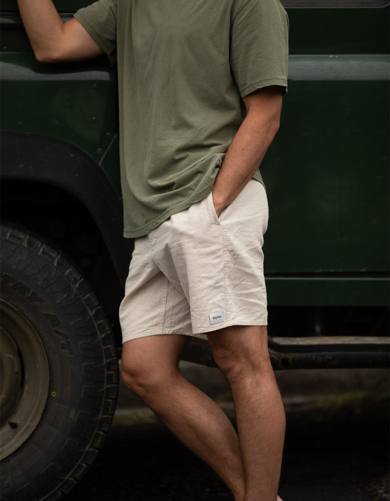 RHYTHM Classic Linen Jam Mens Shorts  image number 2