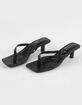 WILD DIVA Able Womens Kitten Heel Sandals image number 2
