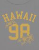 HAWAII Varsity 98 Womens Baby Tee image number 2