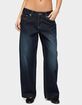 EDIKTED Petite Raelynn Washed Low Rise Baggy Jeans image number 1