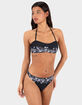 HURLEY Tropical Blooms Tanga Womens Bikini Bottoms image number 4