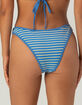 FULL TILT Texture Cheekier High Leg Bikini Bottoms image number 4